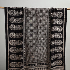 Handloom Cotton Natural Dyed Hand Block Bagh Print Towel 111