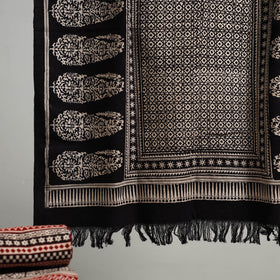 Handloom Cotton Natural Dyed Hand Block Bagh Print Towel 111