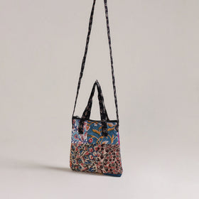 Multicolor - Handcrafted Quilted Patchwork Sling Bag 06
