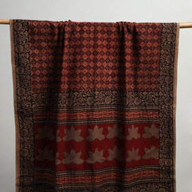 Multicolor - Bagh Hand Block Print Cotton Handloom Towel 70