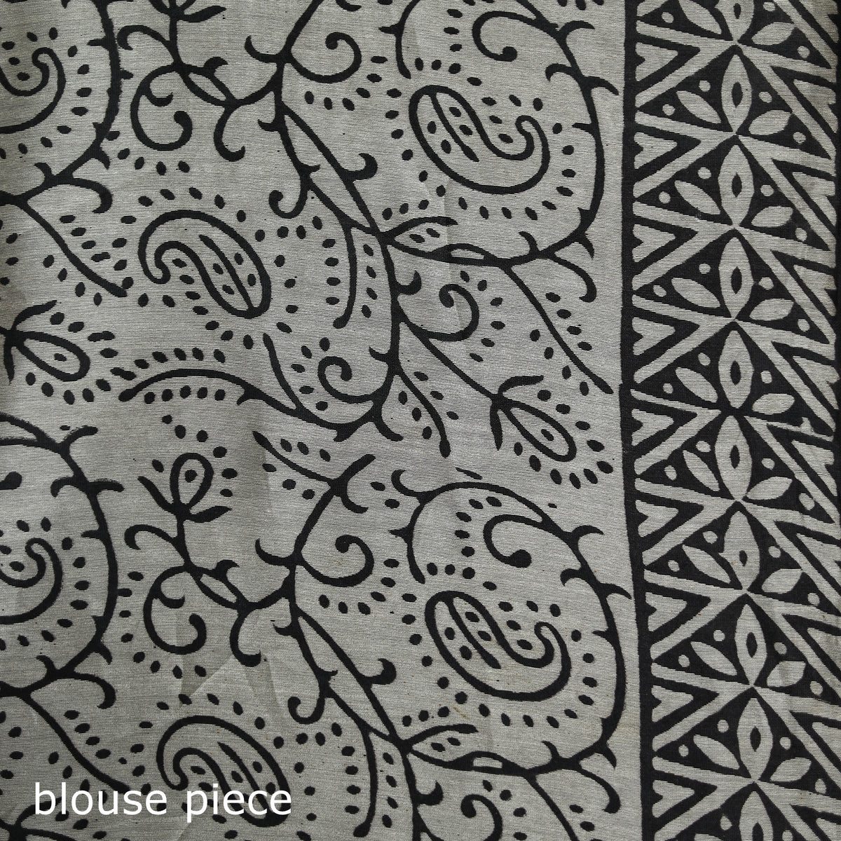 Bagru Hand Block Print Natural Dyed Mulberry Silk Saree 18