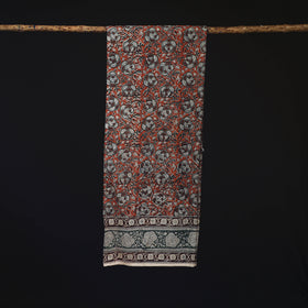 Pedana Block Print Natural Dyed Cotton Kalamkari Stole 28
