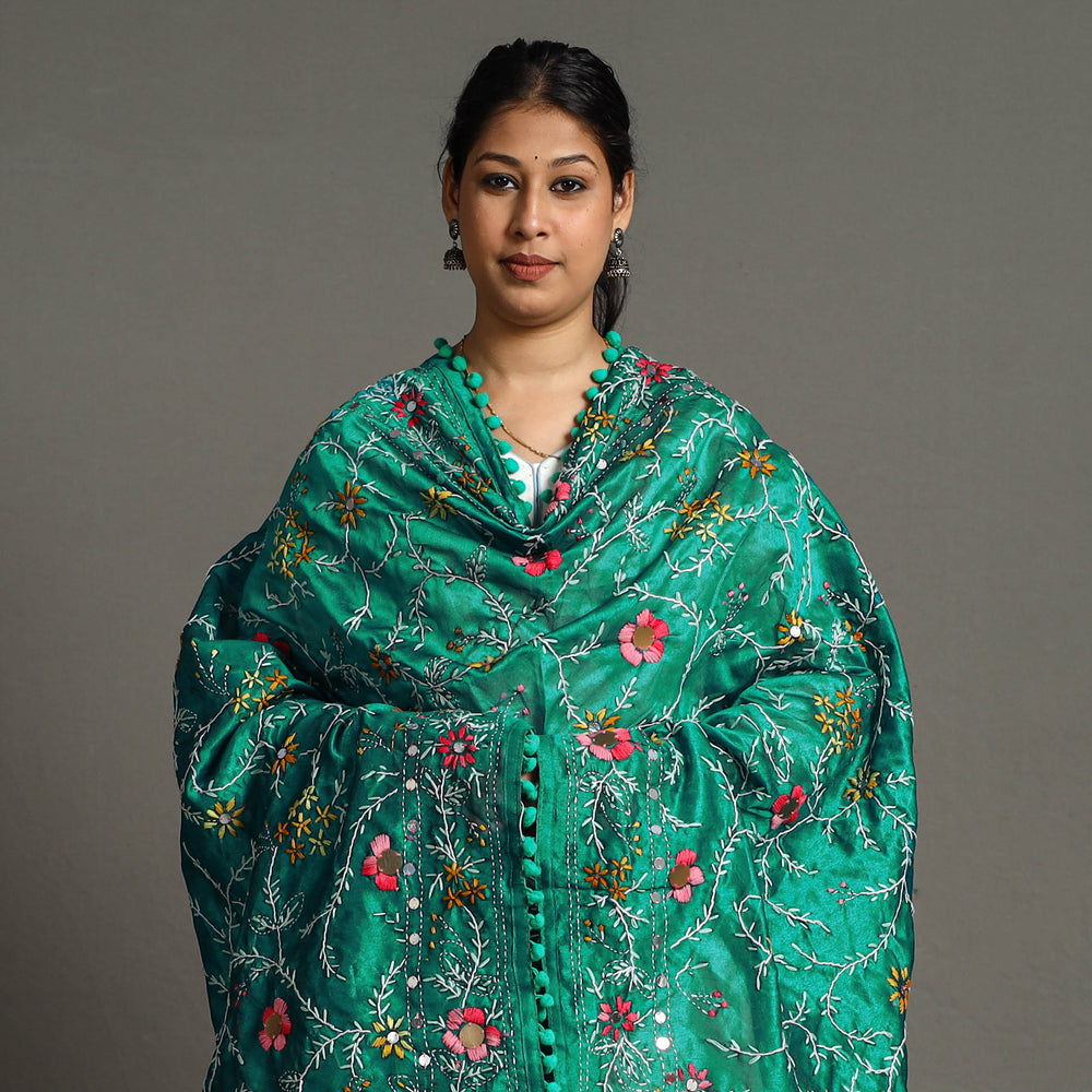 Phulkari Embroidered Dupatta