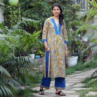 Kalamkari Kurta with Palazzo Set