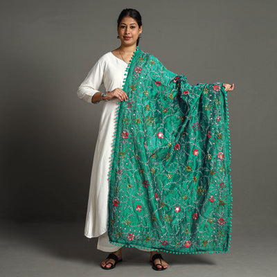 Phulkari Embroidered Dupatta