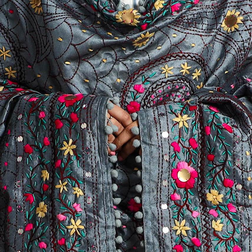 Phulkari Embroidered Dupatta