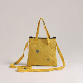 Handcrafted Quilted Sling Bag 10