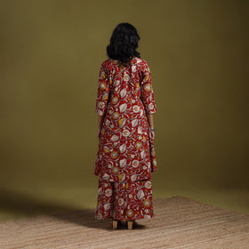 Kalamkari Printed Cotton 2pc Kurta Set for women 03