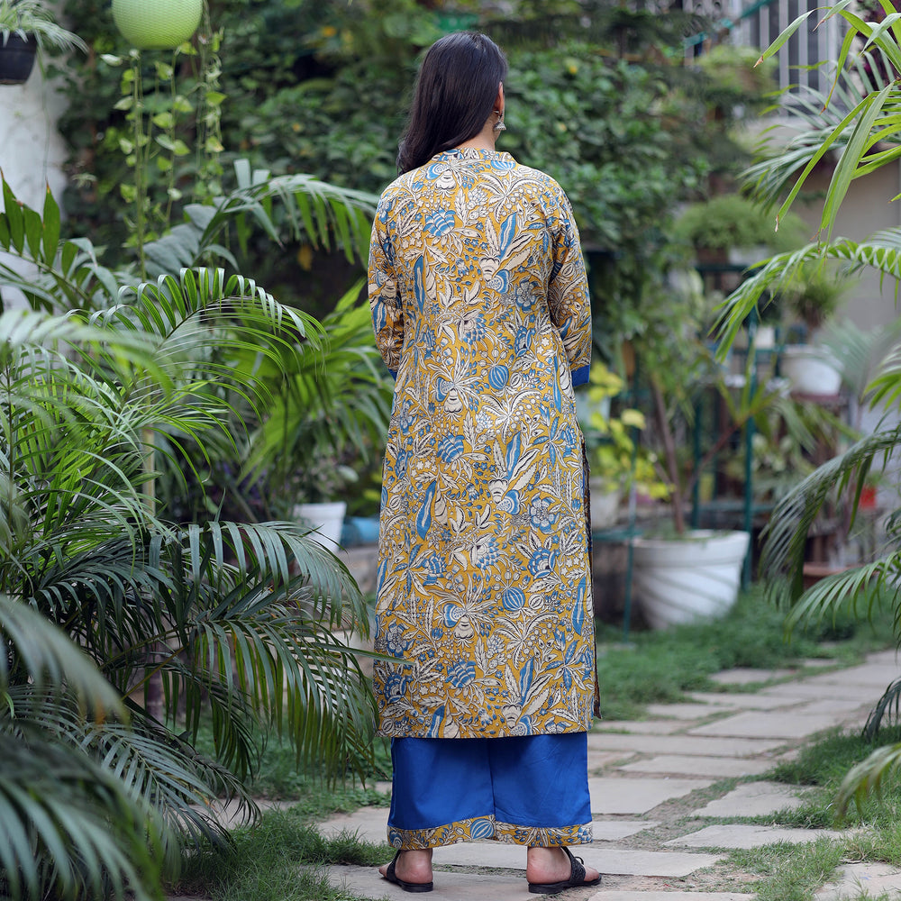 Kalamkari Kurta with Palazzo Set