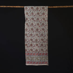 Pedana Block Print Natural Dyed Cotton Kalamkari Stole 22