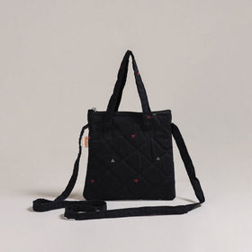 Handcrafted Quilted Sling Bag 11