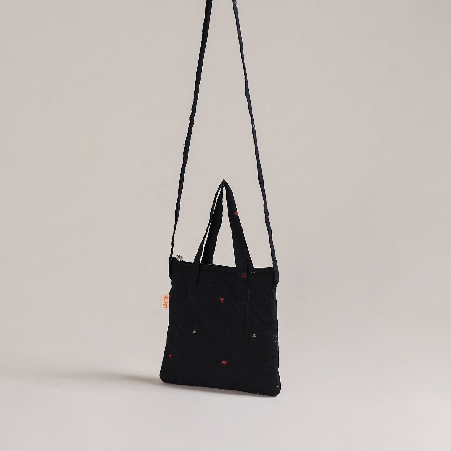 Handcrafted Quilted Sling Bag 11