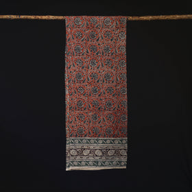 Pedana Block Print Natural Dyed Cotton Kalamkari Stole 18