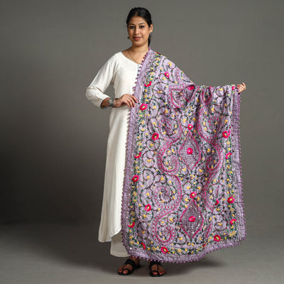 Phulkari Embroidered Dupatta