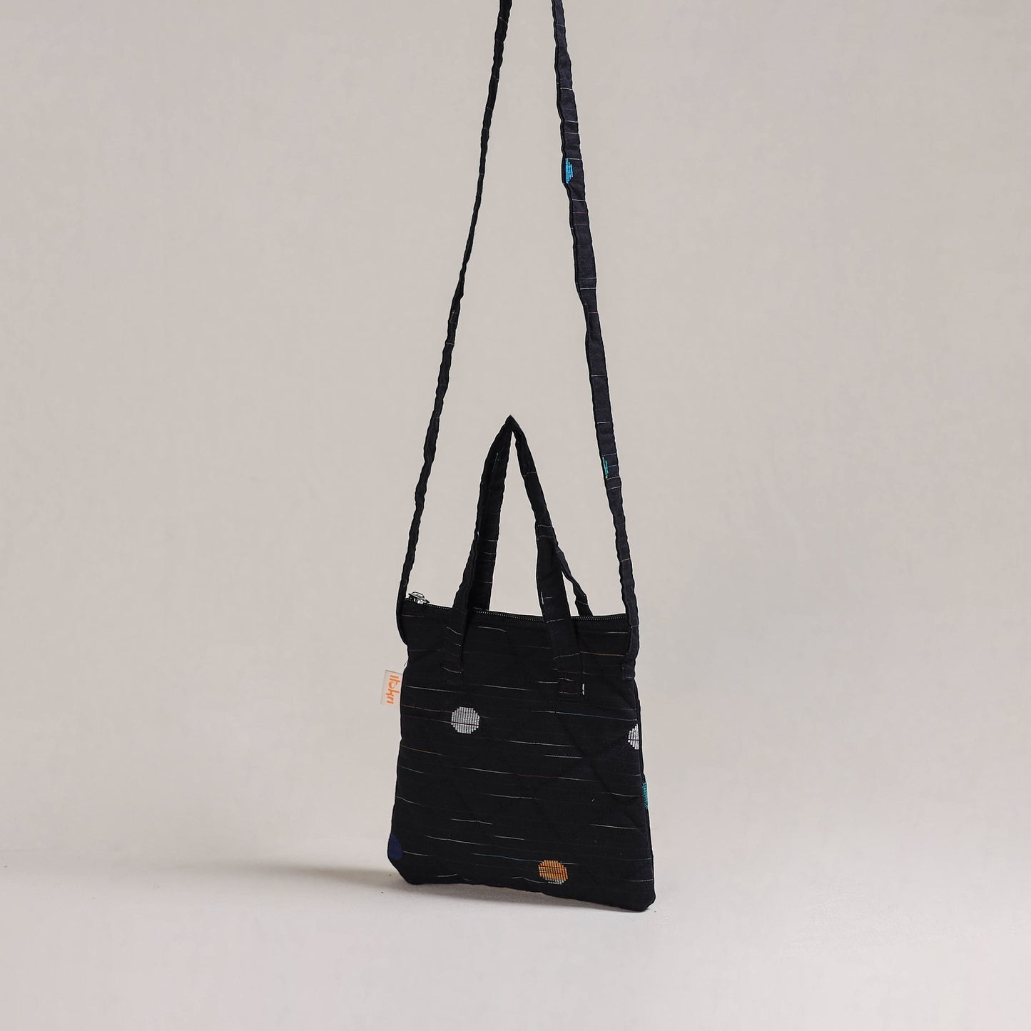 Handcrafted Quilted Sling Bag 14