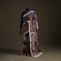 Kalamkari Printed Kota Doria Cotton Saree 35