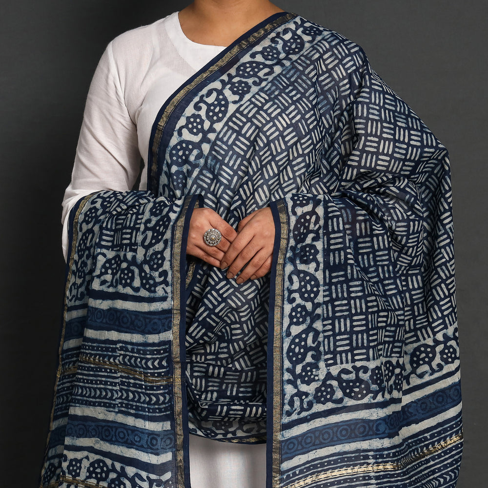 bagru dupatta