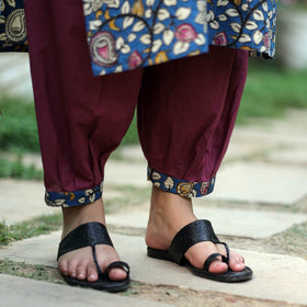 Kalamkari Kurta with Afghani Salwar Set