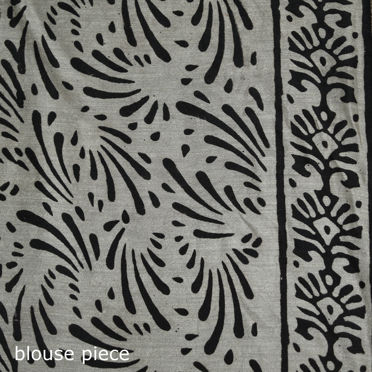 Bagru Hand Block Print Natural Dyed Mulberry Silk Saree 26