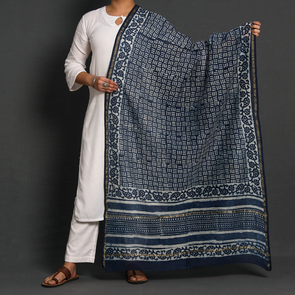 bagru dupatta