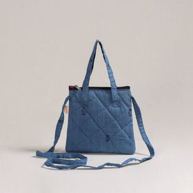 Handcrafted Quilted Sling Bag 21
