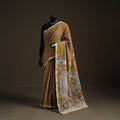 Kalamkari Printed Kota Doria Cotton Saree 39