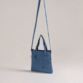 Handcrafted Quilted Sling Bag 21