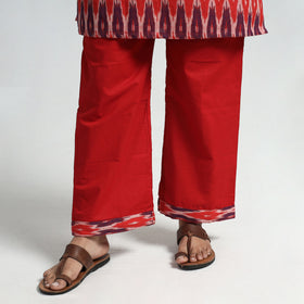 Pochampally Ikat Kurta with Palazzo & Dupatta Set