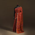 Phulia Jamdani Pure Handloom Cotton Saree with Tassels (Count 92/84) 23