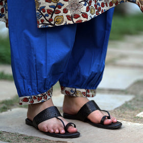 Kalamkari Kurta with Palazzo & Dupatta Set