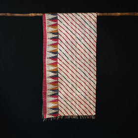 Bengal Kantha Handwork Patchwork Reversible Silk Stole 370