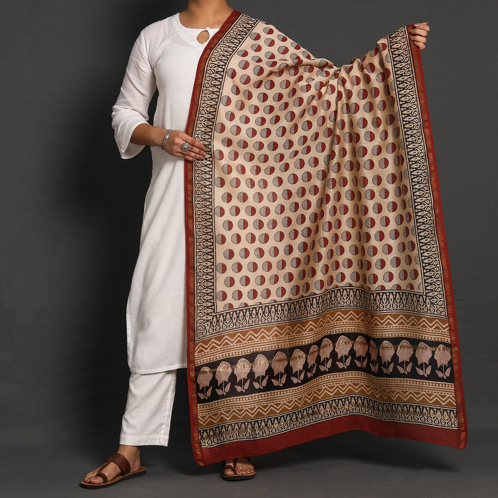 bagru dupatta