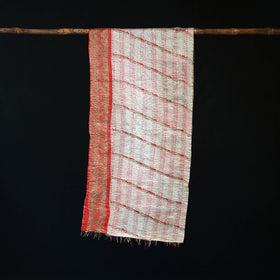 Bengal Kantha Handwork Patchwork Reversible Silk Stole 361