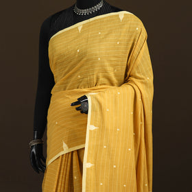 Phulia Jamdani Pure Handloom Cotton Saree with Tassels (Count 92/60) 27