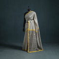 Bagru Hand Block Print Natural Dyed Mulberry Silk Saree 29