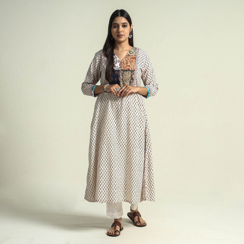  Bagh Hand Block Printed Kurta