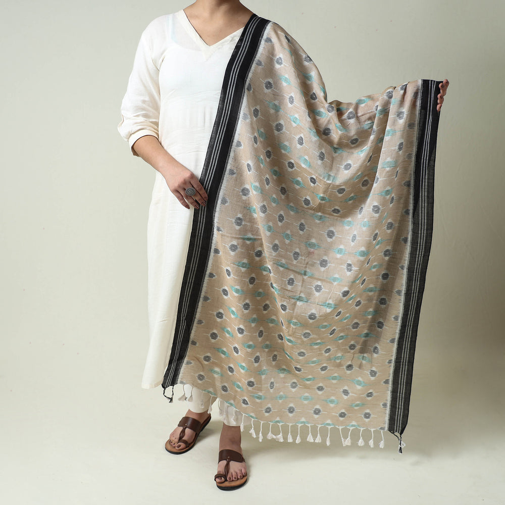 ikat weave dupatta