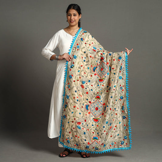 Phulkari Embroidered Dupatta