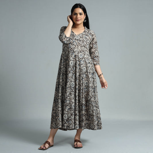 kalamkari cotton dress