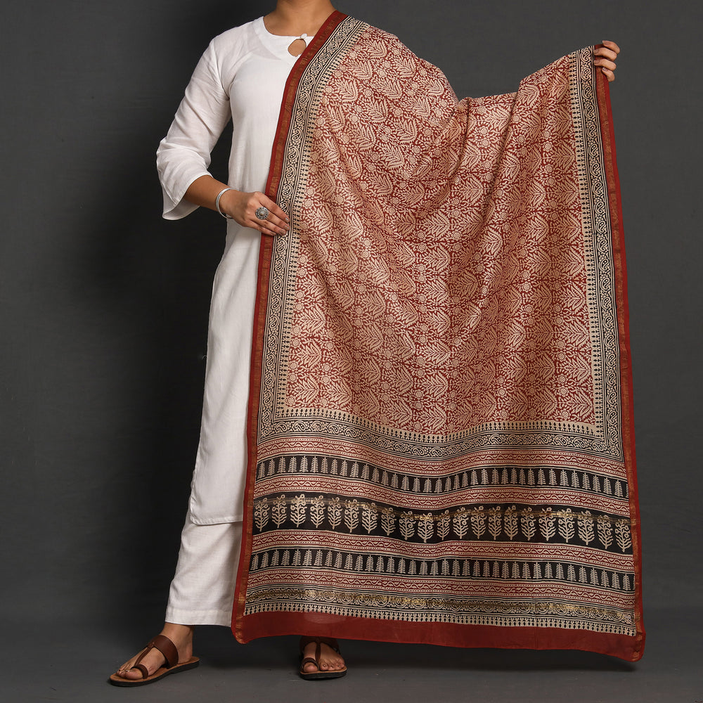 bagru dupatta