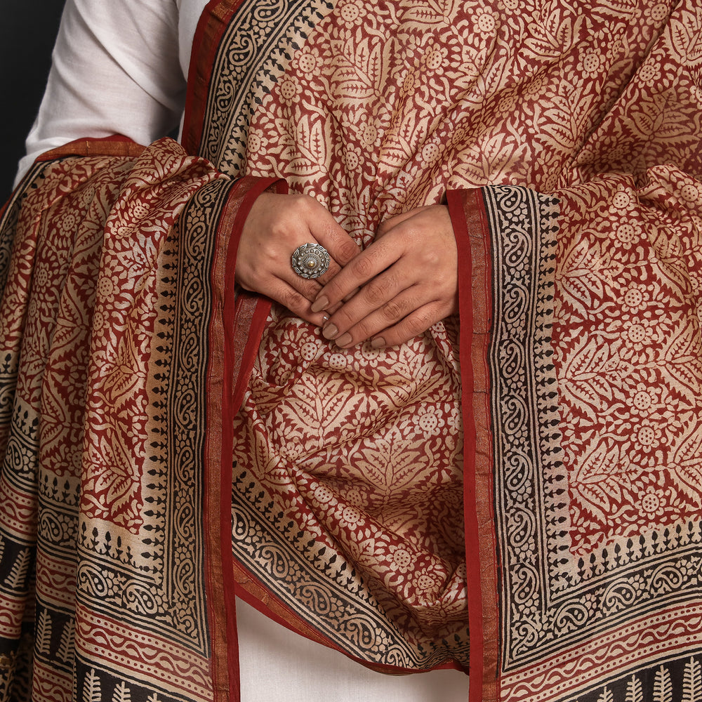 bagru dupatta