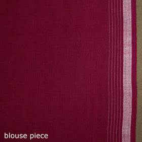 Phulia Jamdani Pure Handloom Cotton Saree with Tassels (Count 92/60) 29