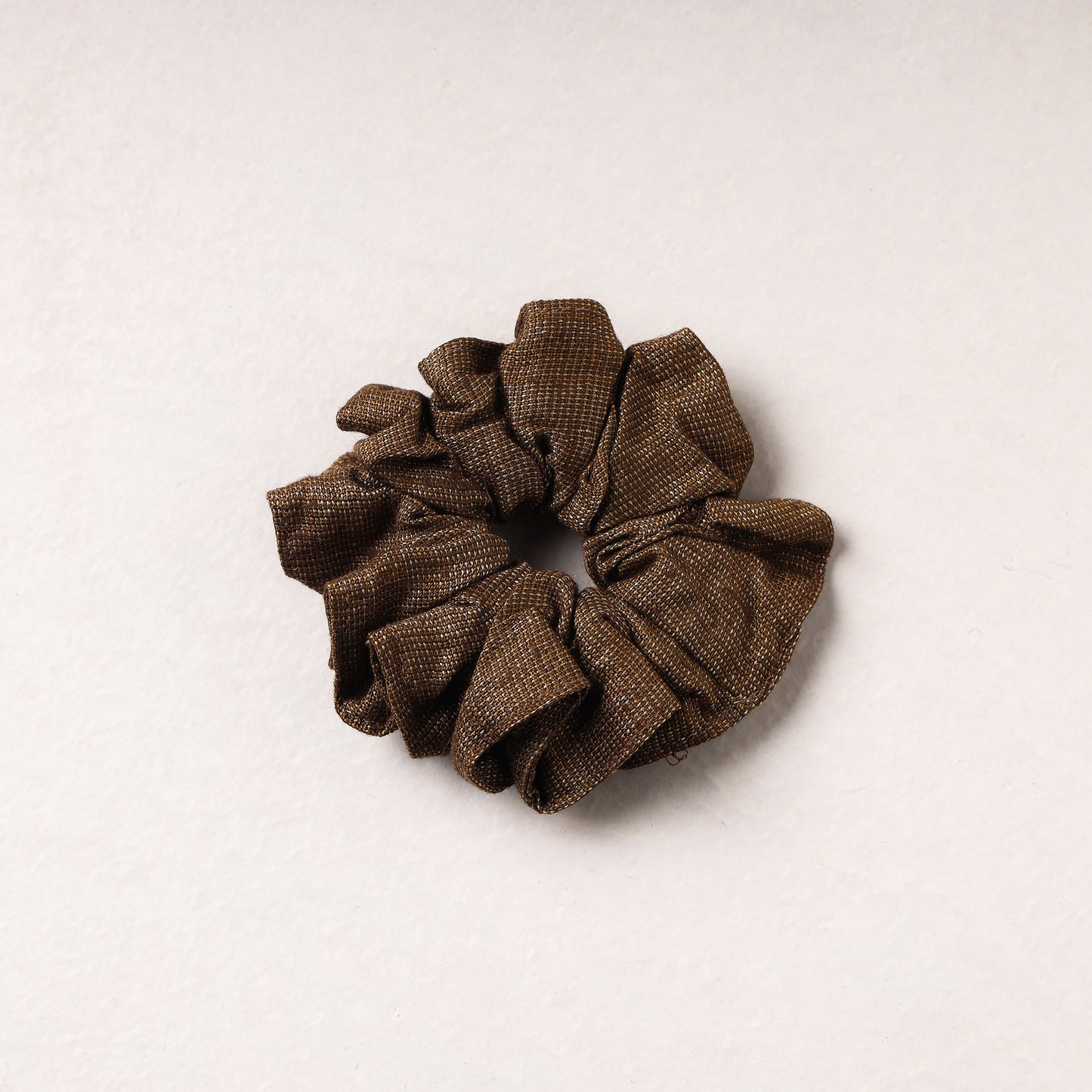 Handmade Tussar Silk Elastic Rubber Band/Scrunchie