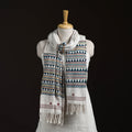 Orissa Tribal Kapadaganda Hand Embroidered Pure Handwoven Cotton Stole 21