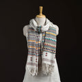 Orissa Tribal Kapadaganda Hand Embroidered Pure Handwoven Cotton Stole 22