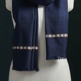 Ladakh Pure Handwoven Sheep Merino Wool Stole 01