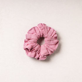   Handmade Tussar Silk Elastic Rubber Band/Scrunchie 