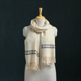 Ladakh Pure Handwoven Sheep Merino Wool Stole 05