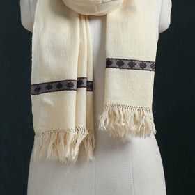 Ladakh Pure Handwoven Sheep Merino Wool Stole 06