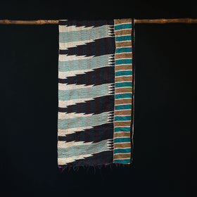 Bengal Kantha Handwork Patchwork Reversible Silk Stole 335